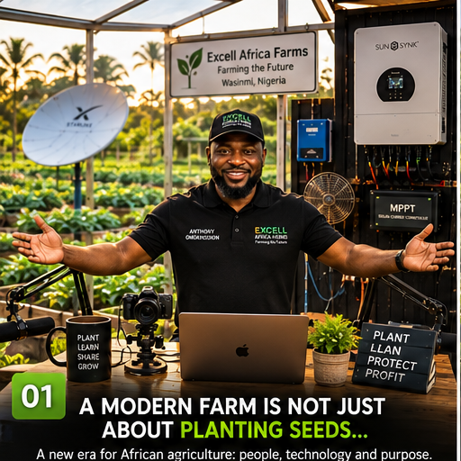 Modern farm planting seeds, illustrating farm ownership as a purposeful retirement asset.