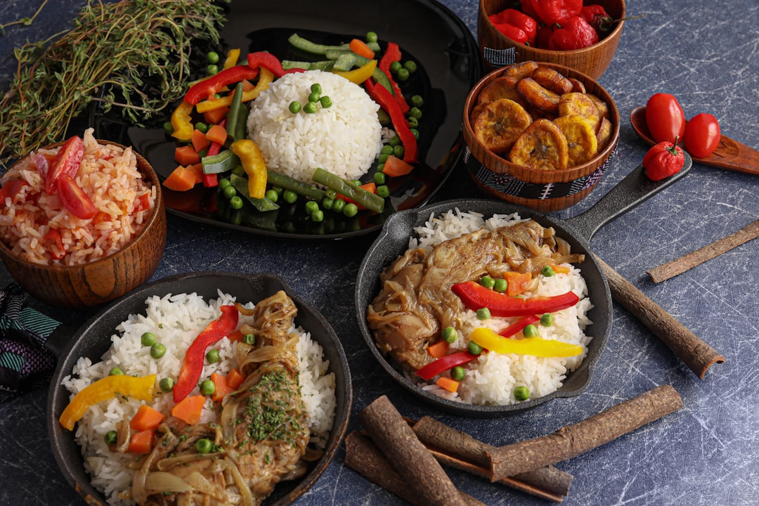 An African meal illustrating the question: what is really on your plate?